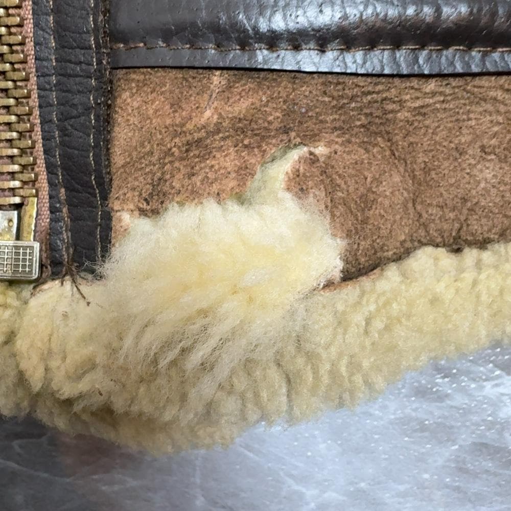 USA製 AVIREX B-3 ムートン フライト ジャケット 36 定価24万