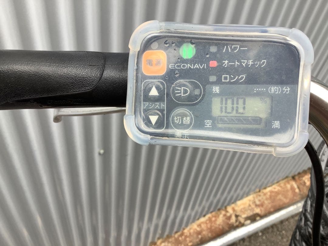 パナソニック新機種電動アシスト自転車viviDX26インチブルー系ボディー