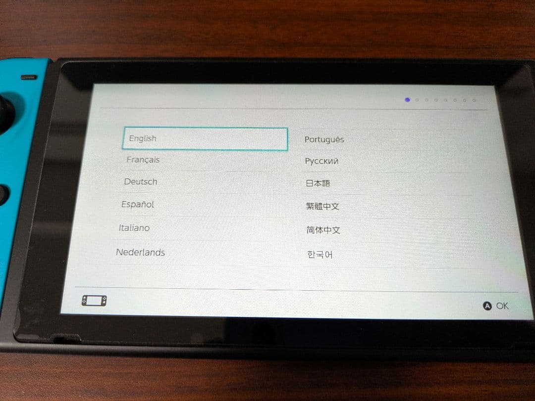 ち*き様 Nintendo Switch 本体 青/赤