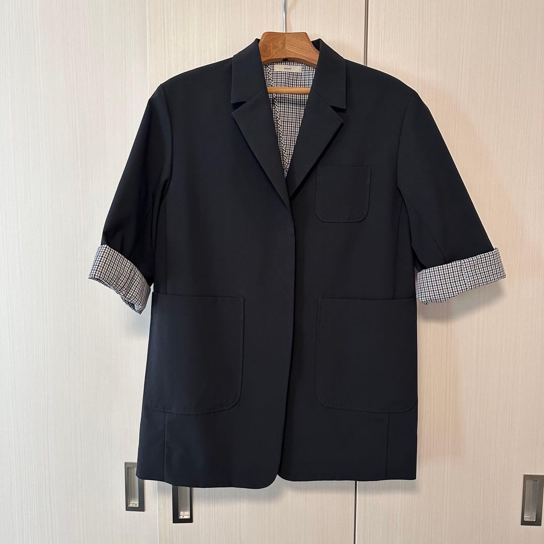 Yori オーバーライトテーラージャケット