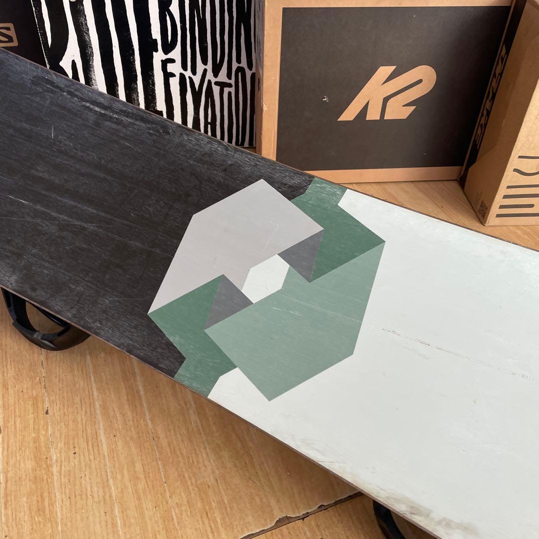 BURTON×SALOMON　バートン　スノーボードセット　バインディング付