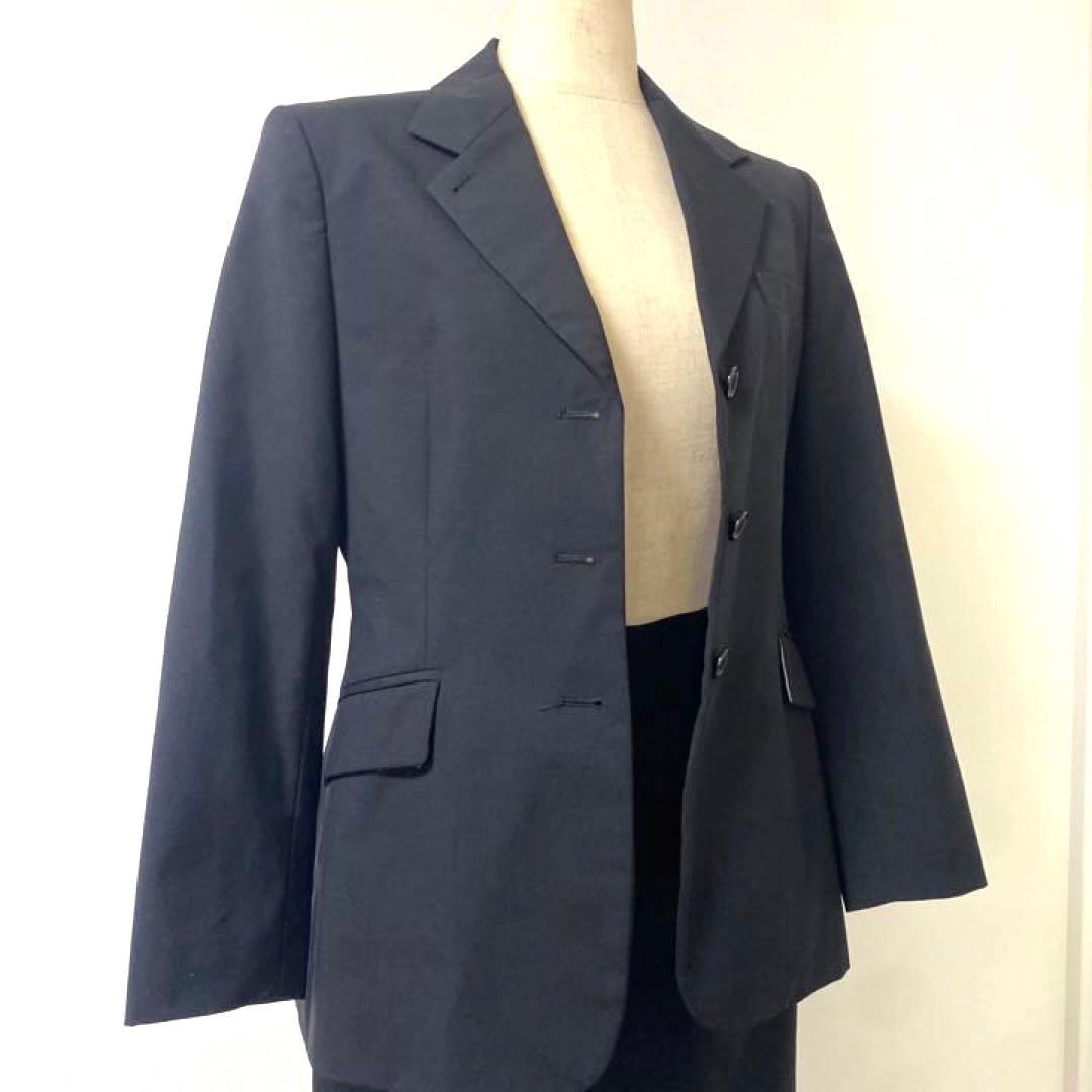 ポールスミスウーマン　スカートスーツ　ブラック　L 40 大きいサイズ