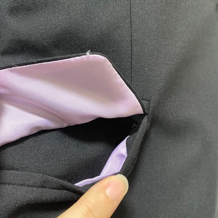 ポールスミスウーマン　スカートスーツ　ブラック　L 40 大きいサイズ