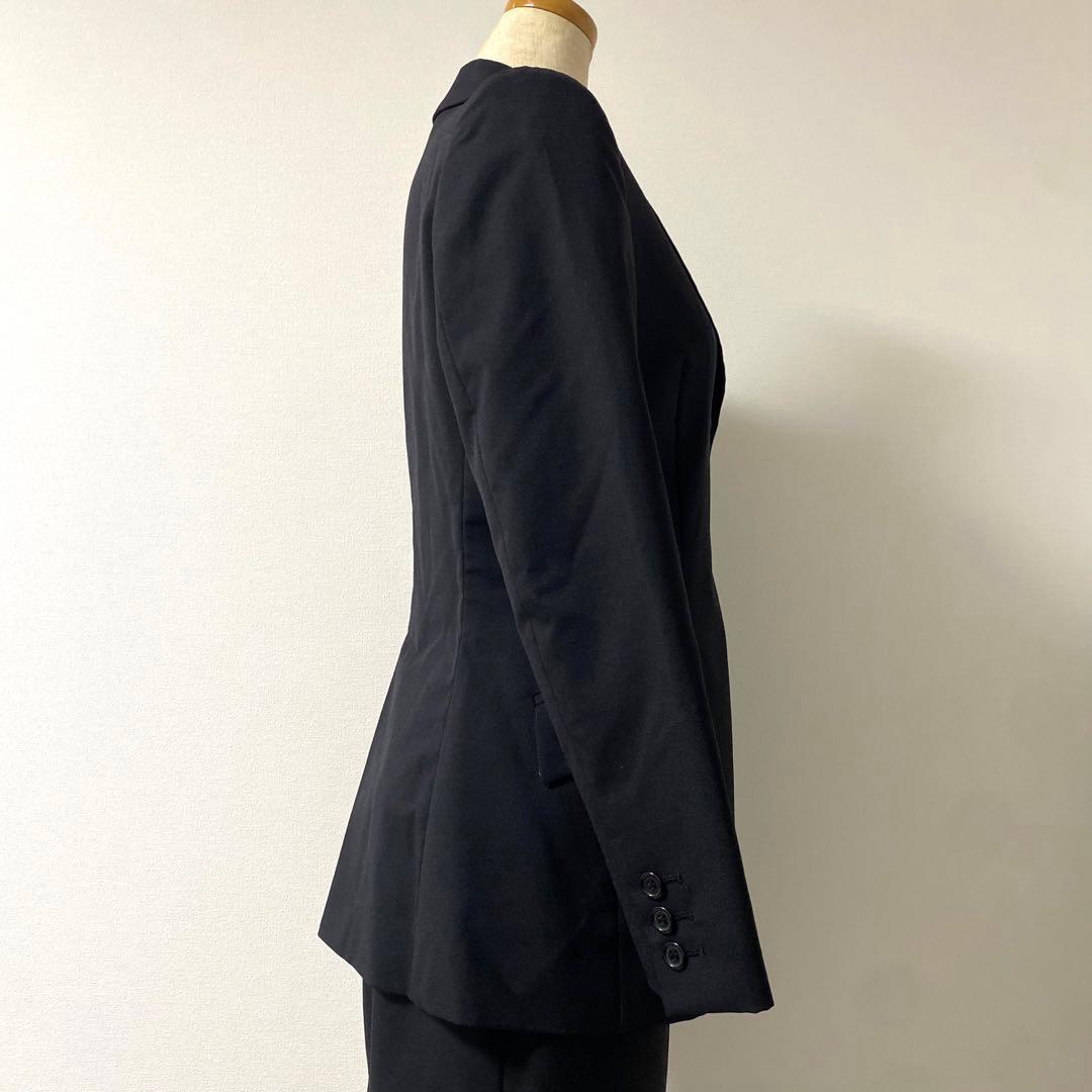 ポールスミスウーマン　スカートスーツ　ブラック　L 40 大きいサイズ