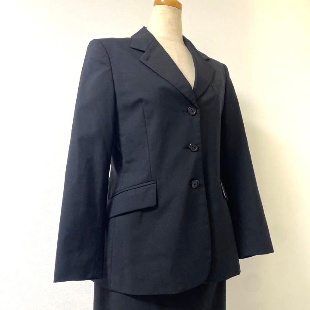 ポールスミスウーマン　スカートスーツ　ブラック　L 40 大きいサイズ