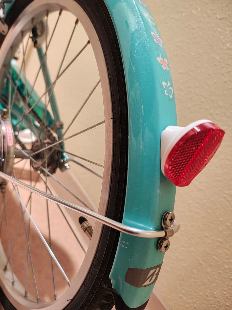 子ども　自転車 ブリヂストン エコパル20 20インチ　女の子　子供