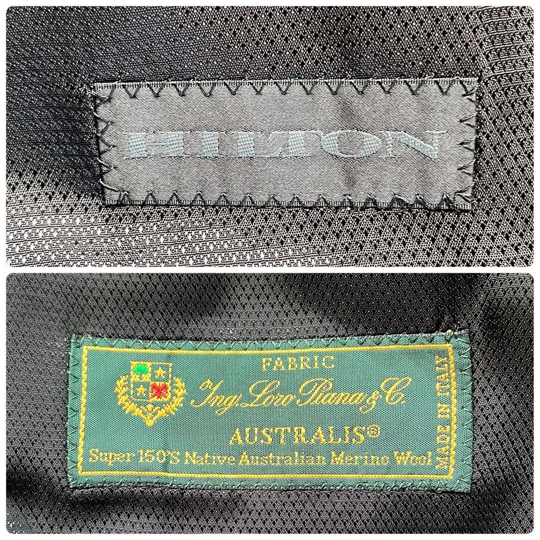 最高級ロロピアーナSuper150's HILTONグレースーツセットアップA7