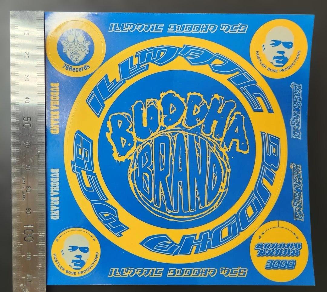 ☆超美品『BUDDHA BRAND』ブッダブランド/アナログ2枚＋ステッカー