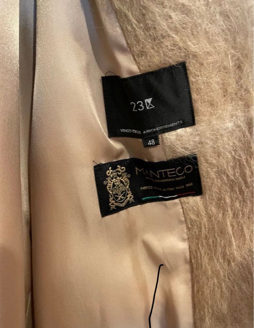 りん。さん専用 23区　MANTECOジャジーチェックコート