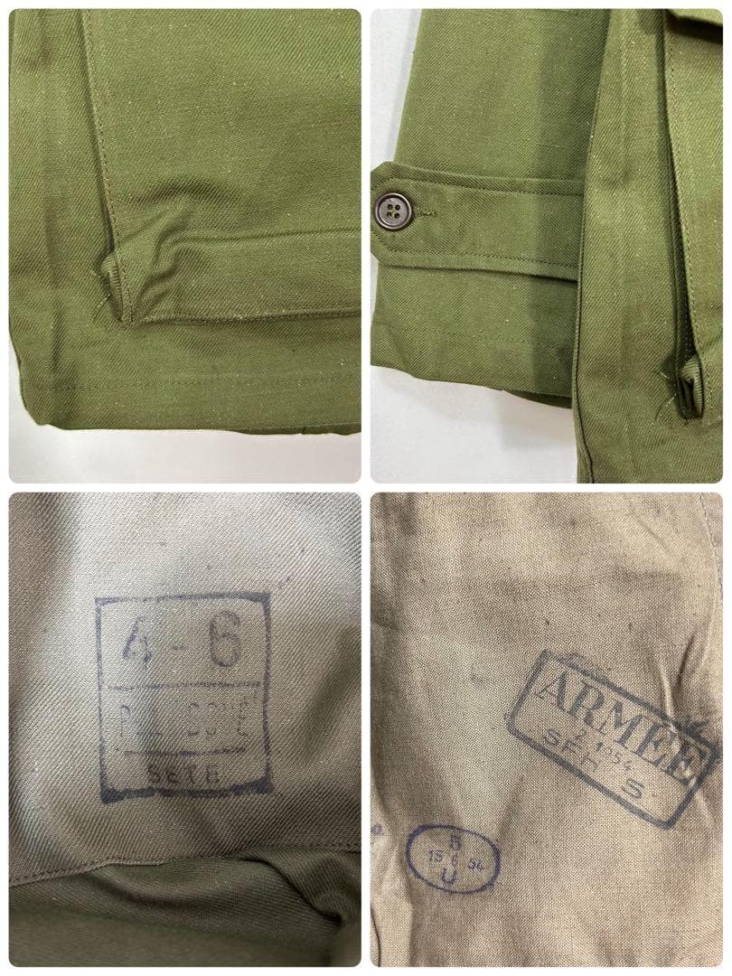 デッド 50s フランス軍 前期 M47 フィールドジャケット S55-2