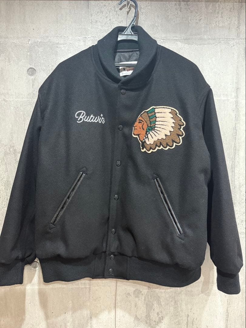 【タグ一式あり】BUTWIN×MISSION DISTRICT スタジャン