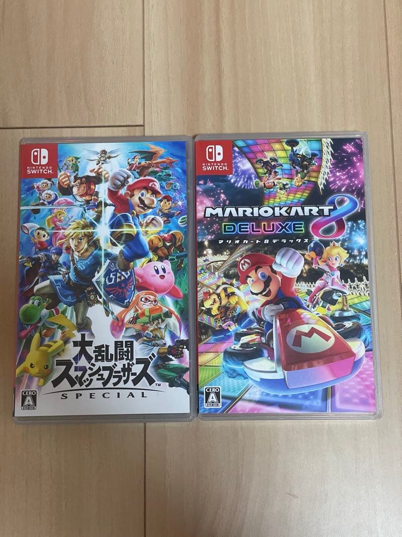 【早い者勝ち商品】大乱闘スマッシュブラザーズ＋マリオカート8デラックス