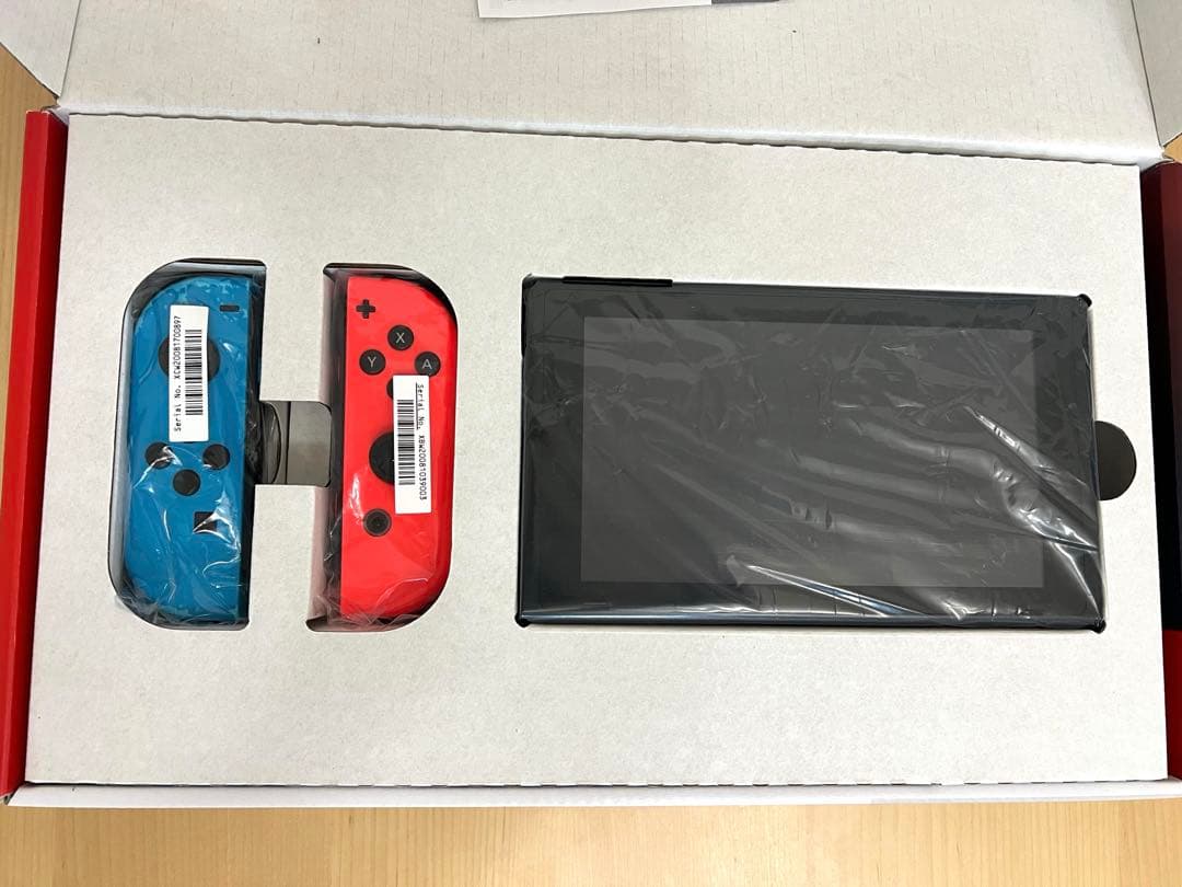 【即発送・完品】Nintendo Switch 本体 ネオン バッテリー強化版