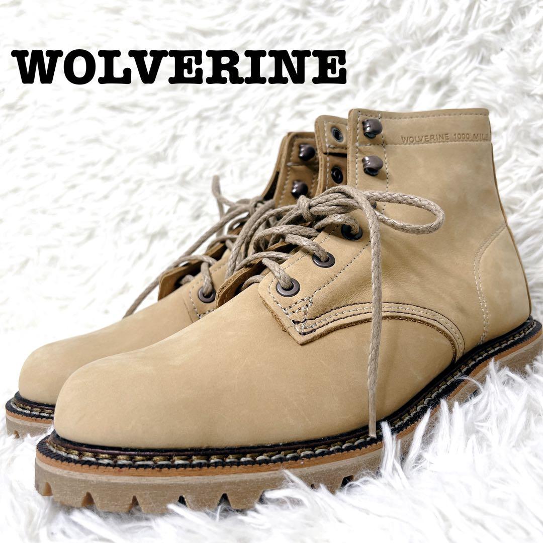 未使用級✨　WOLVERINE 1000MILE ブーツ 8.5D ビブラム