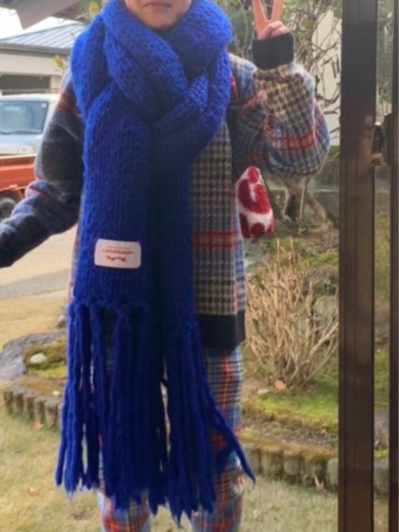 LOVERBOY ニットマフラー