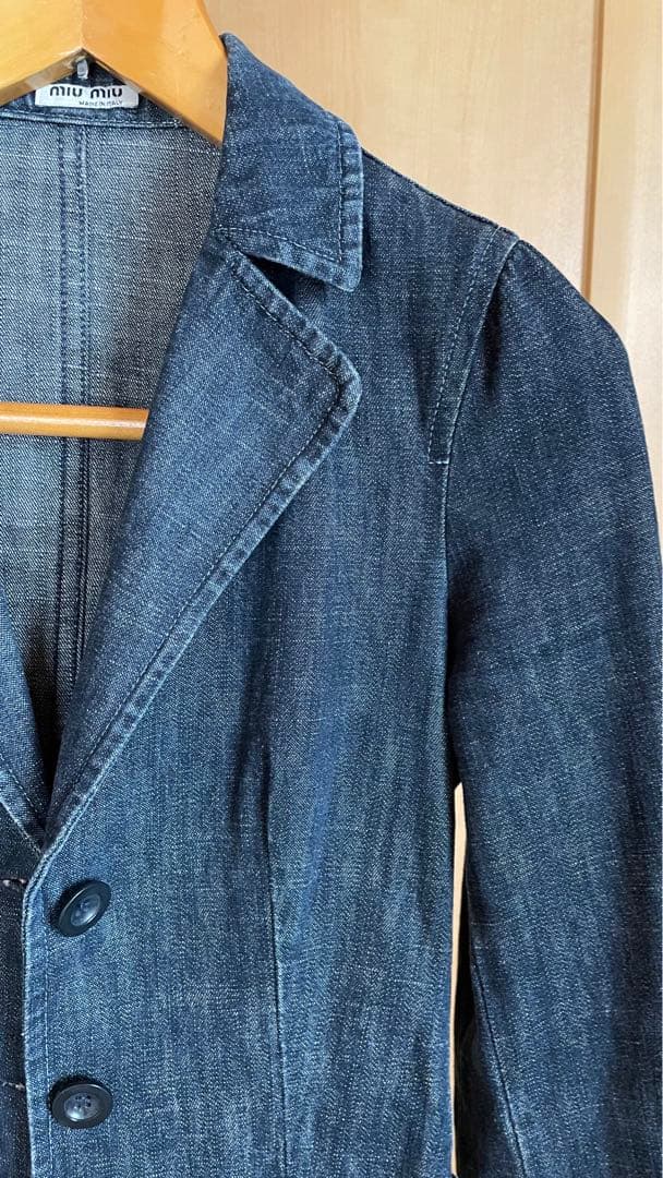 Miumiu ミュウミュウデニムジャケット