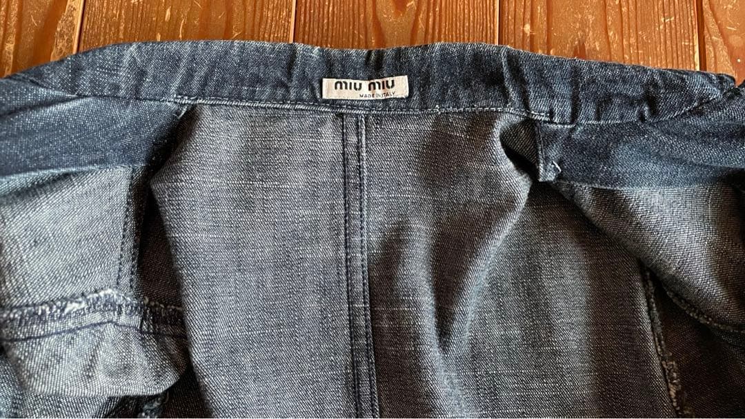 Miumiu ミュウミュウデニムジャケット