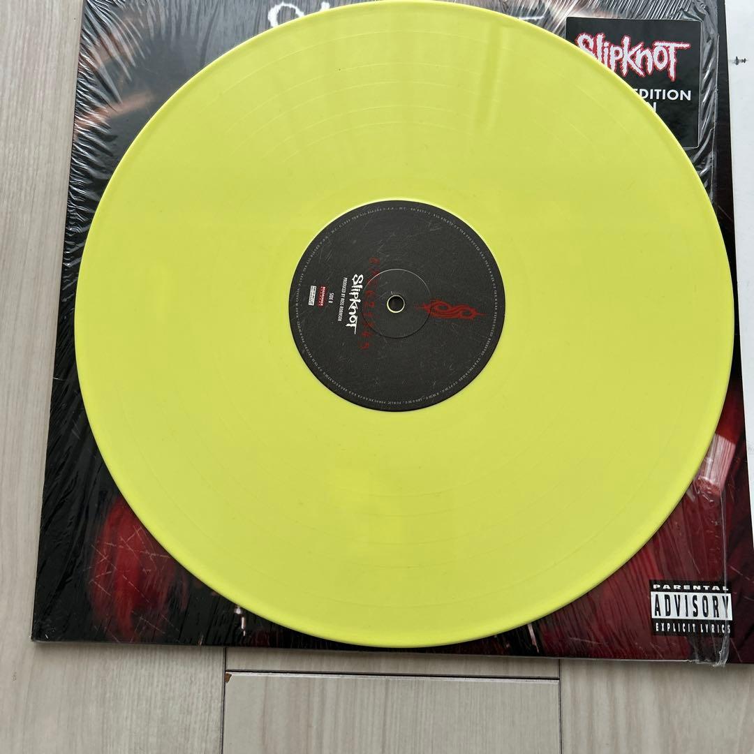 Slipknot 限定版レモンビニールレコード