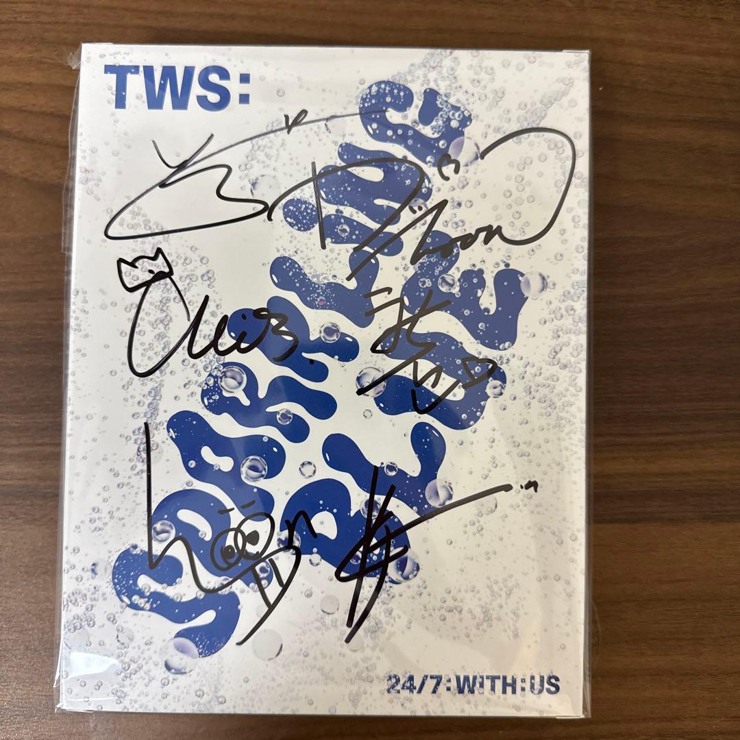 TWS sparkingblue 全員サイン入り アルバム