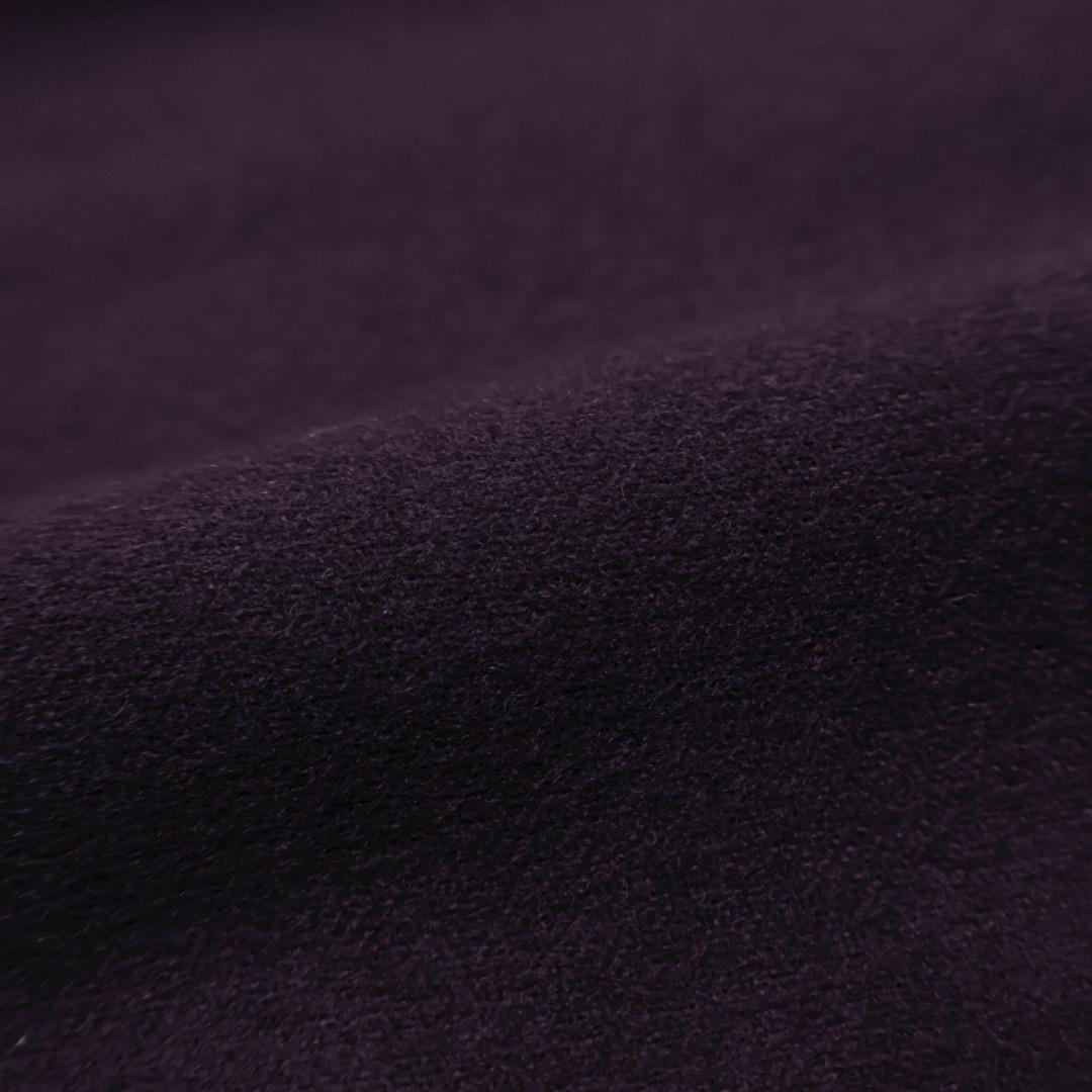 H4554◾️アクリス　カシミア100% テーラードジャケット コンシールド釦