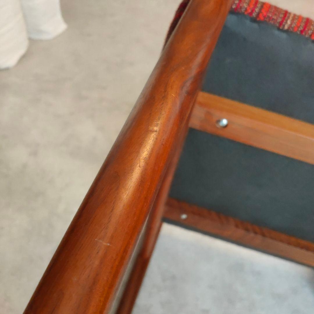 無垢ウォールナット　ぺぺラウンジチェア　オイル塗装　宮崎椅子