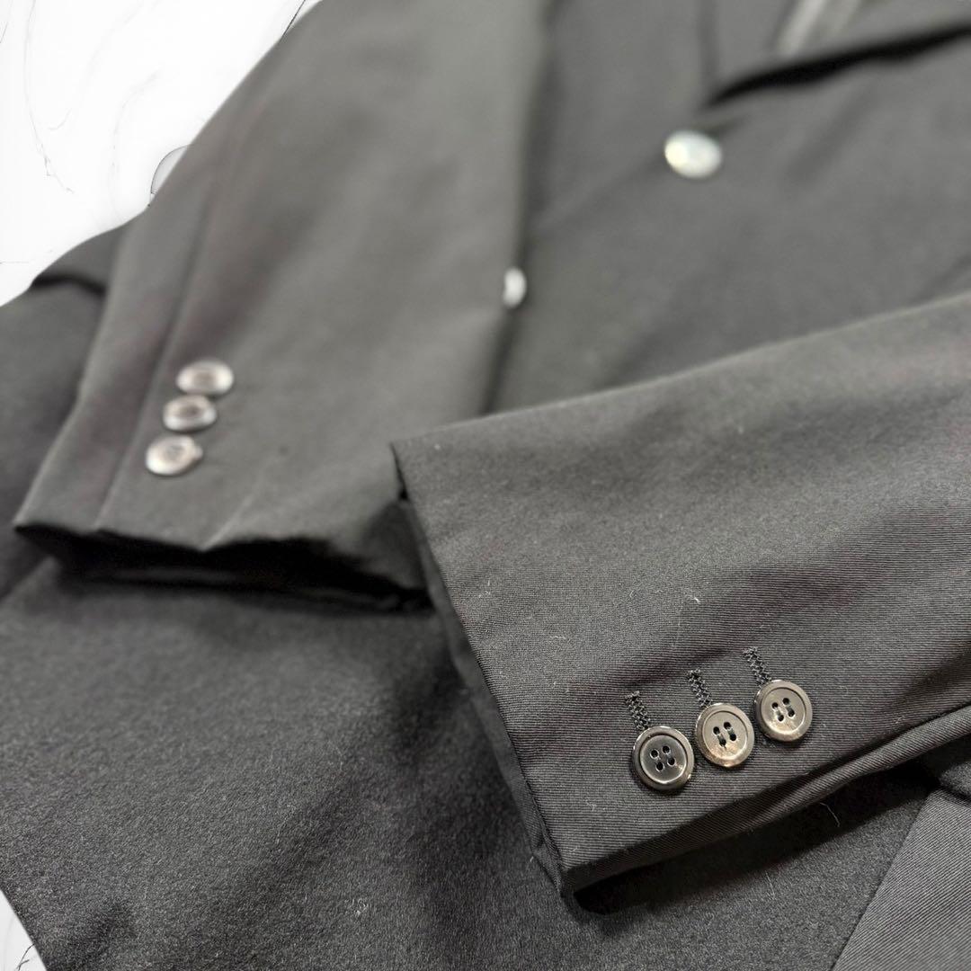 《15AW》コムデギャルソンオムプリュス 儀式期 捻れテーラードジャケット 黒