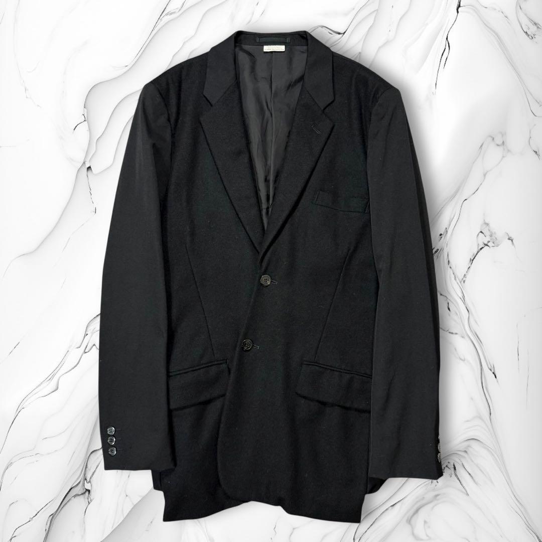 《15AW》コムデギャルソンオムプリュス 儀式期 捻れテーラードジャケット 黒