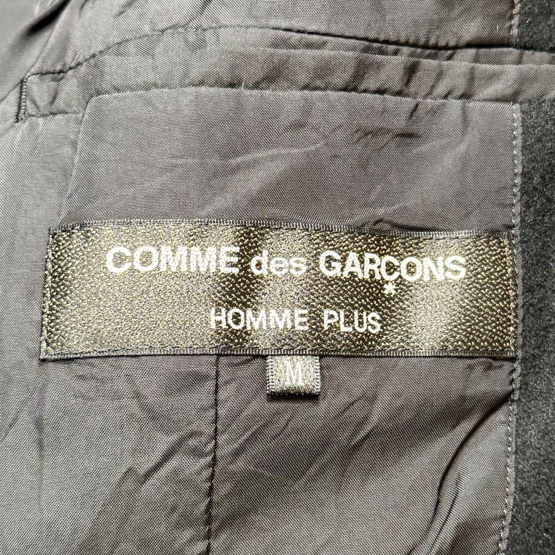 《15AW》コムデギャルソンオムプリュス 儀式期 捻れテーラードジャケット 黒