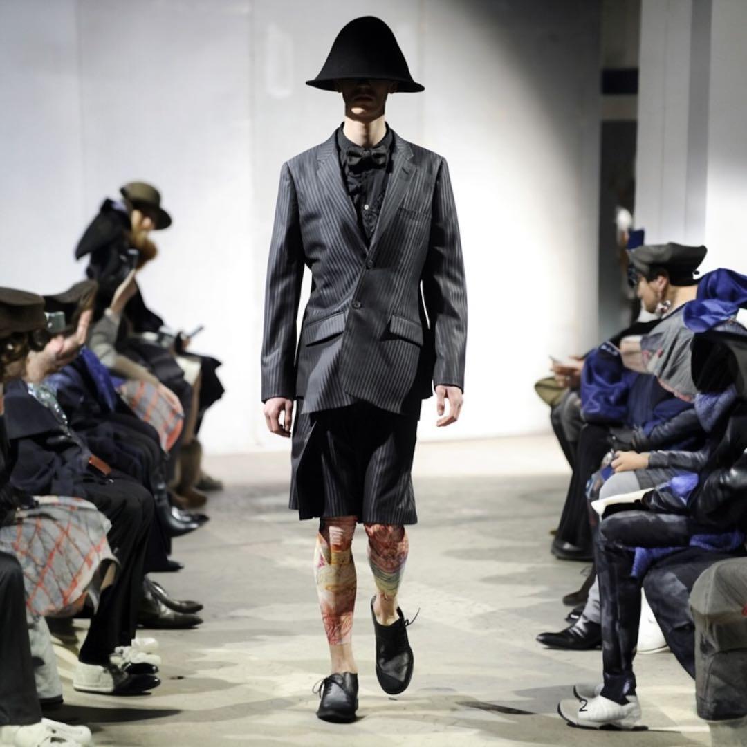 《15AW》コムデギャルソンオムプリュス 儀式期 捻れテーラードジャケット 黒