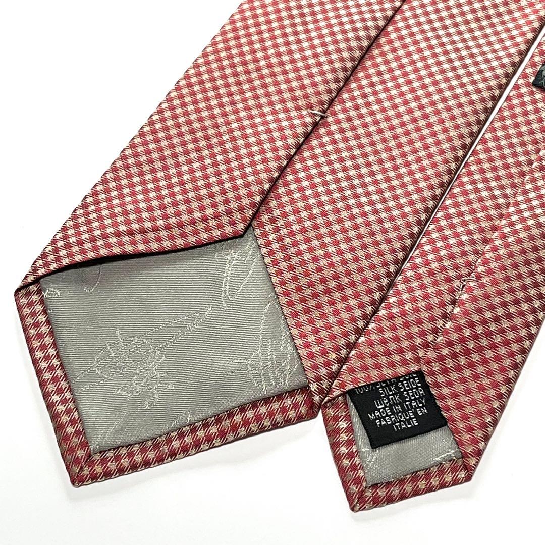 3263✨極美品✨ヴィヴィアンウエストウッド ネクタイ 総柄 ハート ロゴグラム