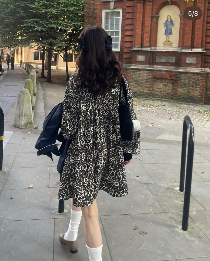 【正規品】Bibiy CAITLYN MINI DRESS レオパード