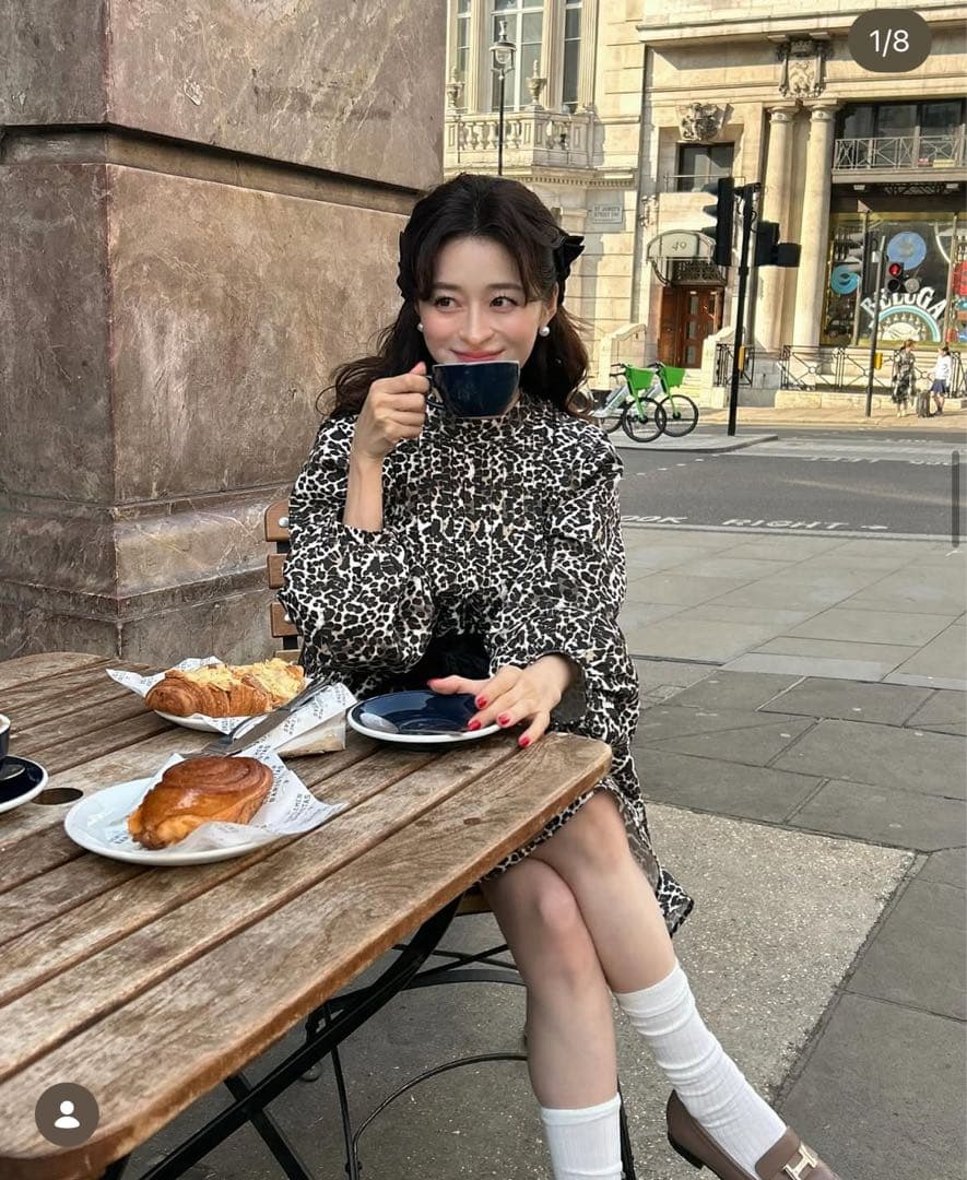 【正規品】Bibiy CAITLYN MINI DRESS レオパード