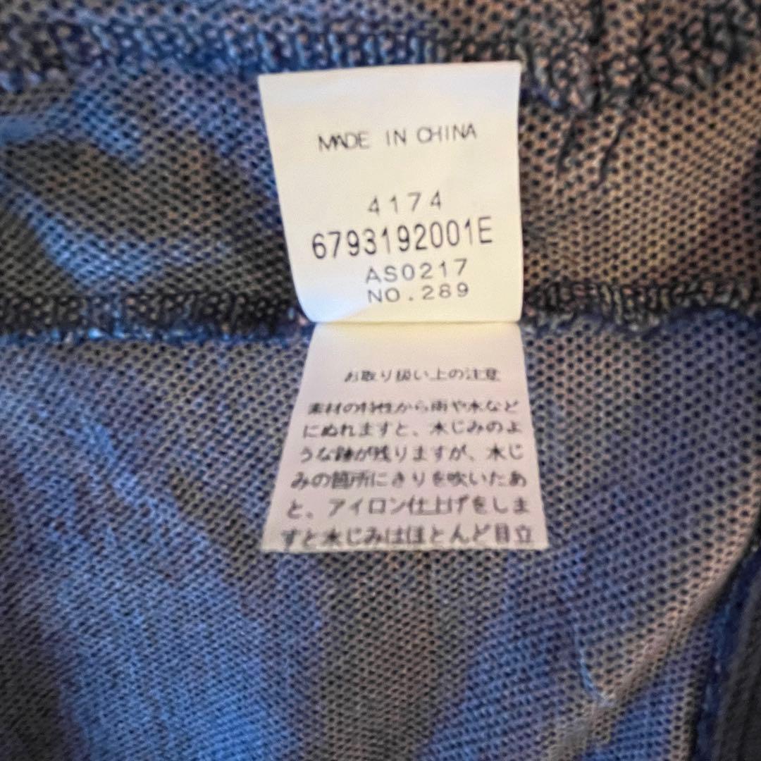 マークジェイコブス パーカー XS ライダース風 総柄 ⭐️ 個性的　ブルー系