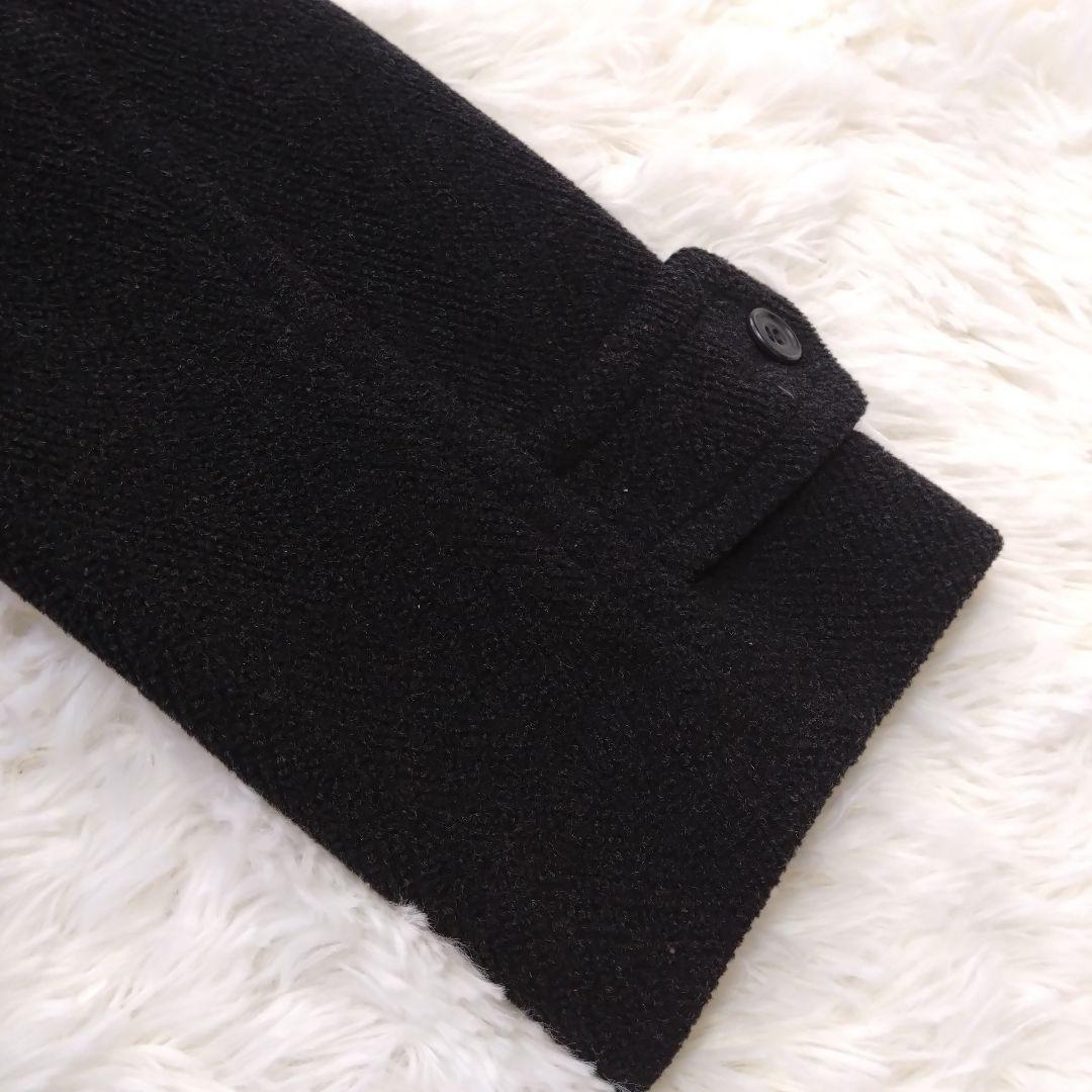 ニューヨーカー ダッフルコート ムーアブルック ヘリンボーン グレー M相当