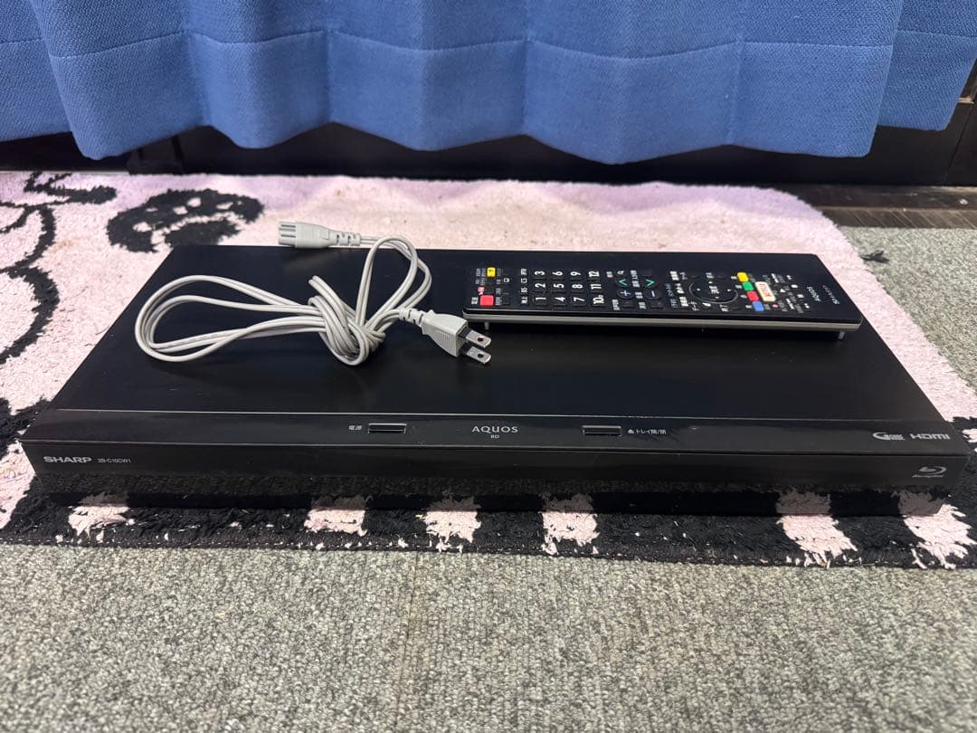 SHARP　AQUOSブルーレイレコーダー　 2B-C10CW1 2021年製
