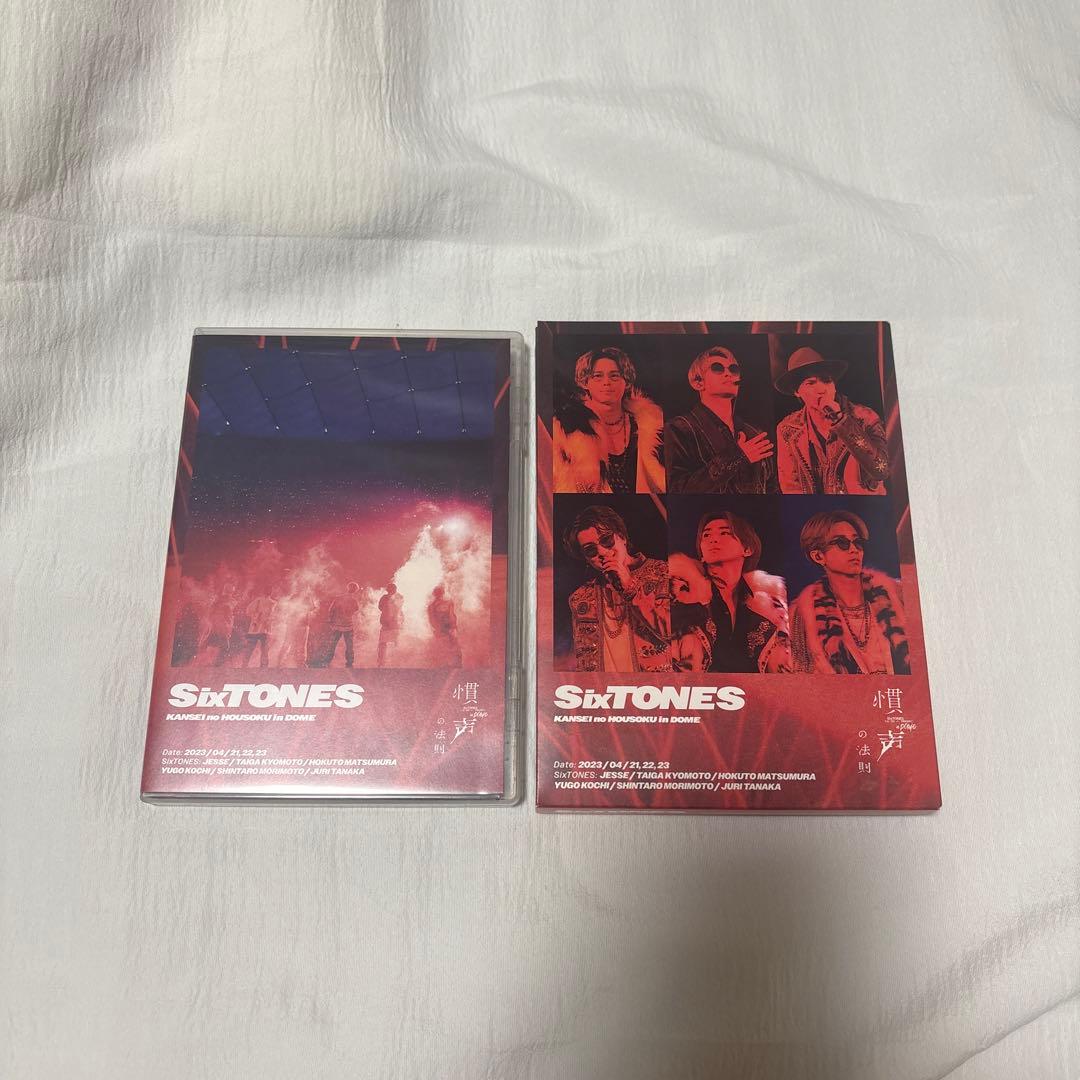 SixTONES/慣声の法則 in DOME〈初回盤・2枚組〉