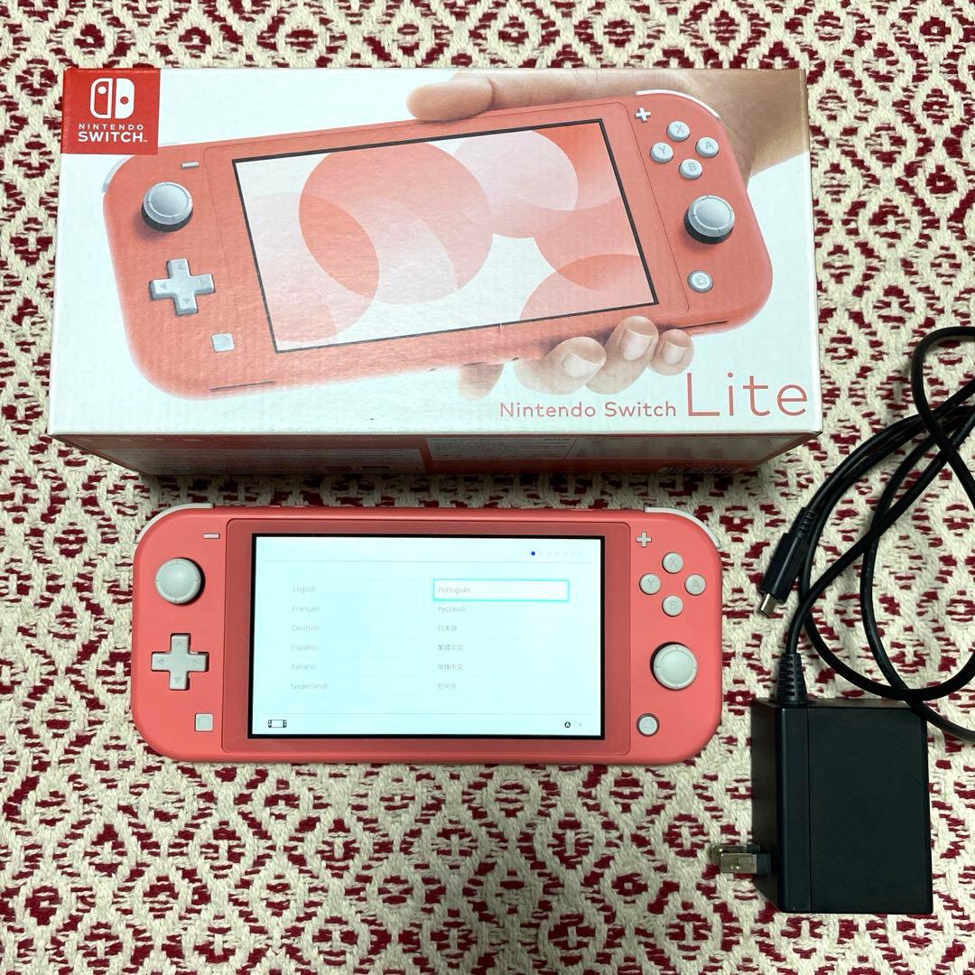 Nintendo Switch Lite ピンク 中古・美品