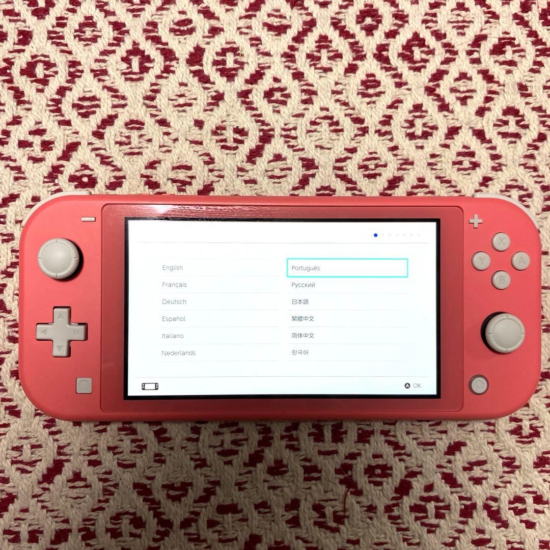 Nintendo Switch Lite ピンク 中古・美品