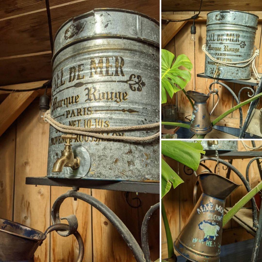 アンティークな家 室内ガーデニング 貯水タンク（S） 室内植物 水やり方法