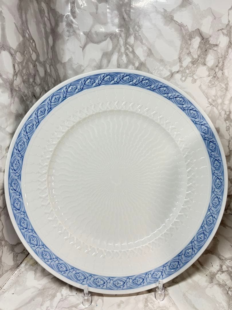 廃盤　ロイヤルコペンハーゲン ブルーファン ディナープレート　希少な31cm
