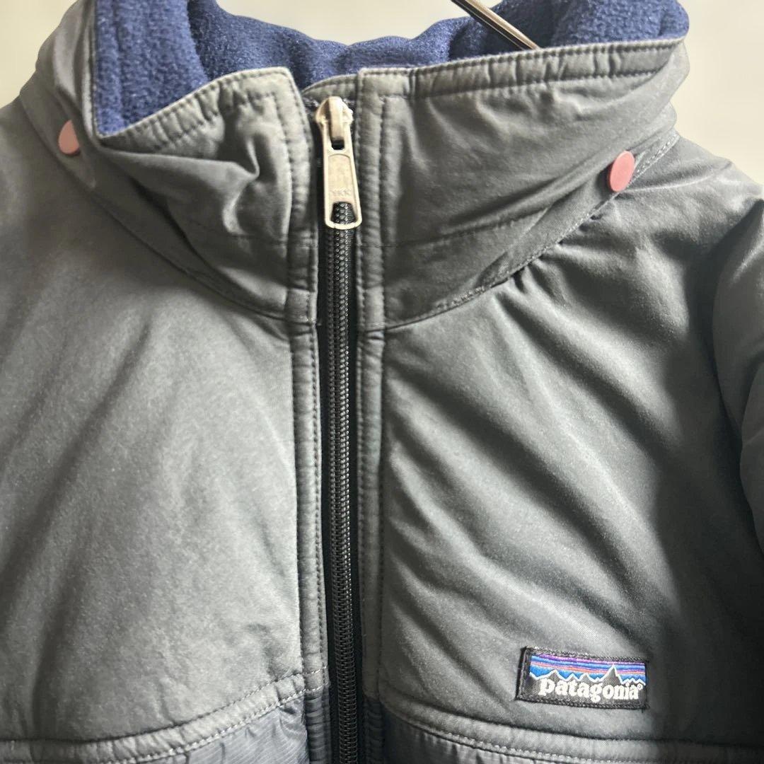 patagonia グレー ファイヤーボールジャケット キッズ12