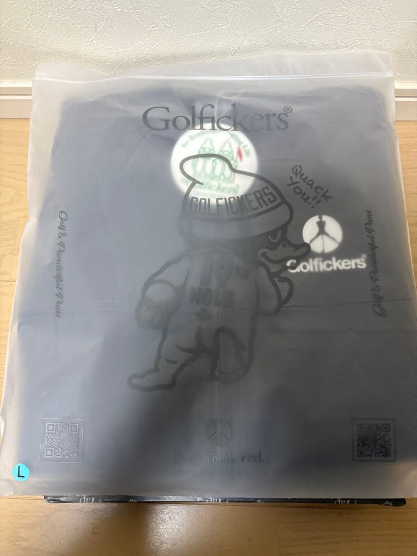 新品！Golfickers ゴルフィッカーズ　ベスト　グレー　L 即完売