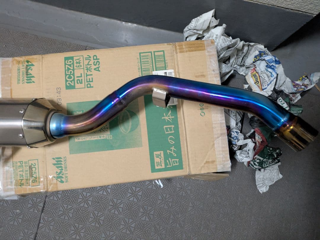 BEAMS CORSA-EVOⅡ　WR250X WR250R チタンマフラー