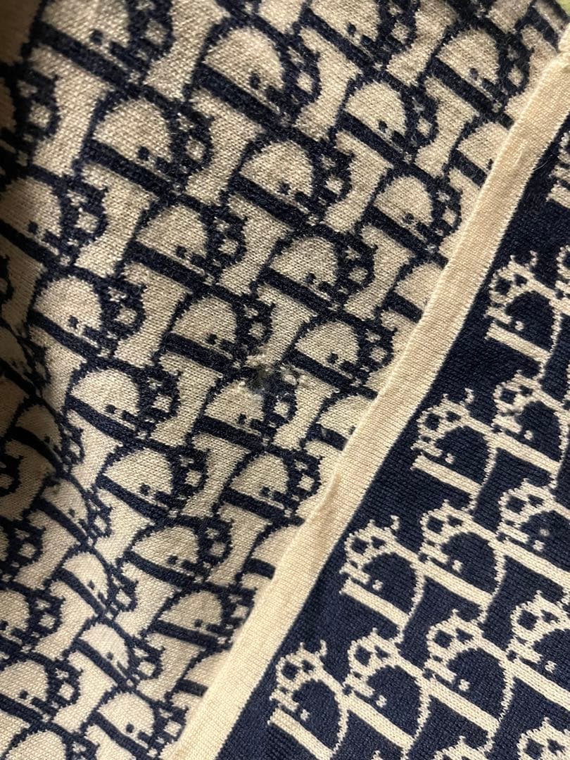 Christian DIOR wool 100％マフラー