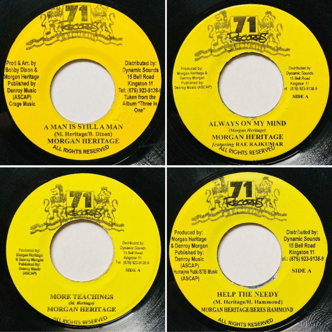 レゲエ　71RECORDS 6枚　MORGAN HERITAGE / LMS