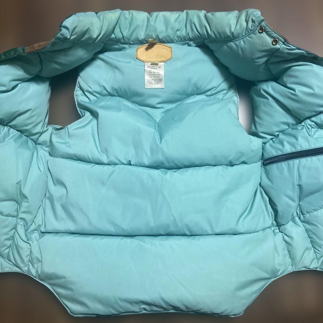 【Rocky Mountain】ダウンベスト ロッキーマウンテン レザー