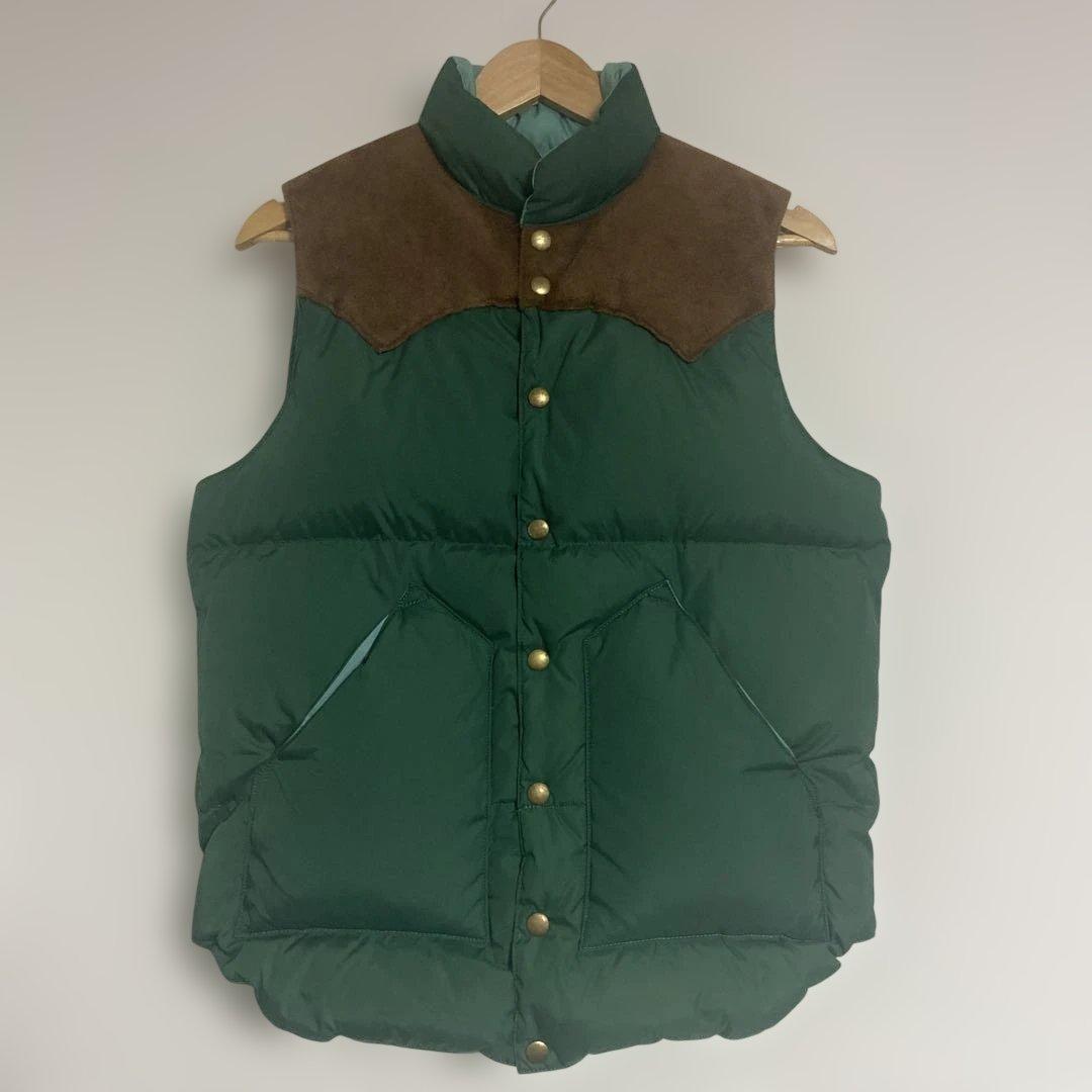 【Rocky Mountain】ダウンベスト ロッキーマウンテン レザー