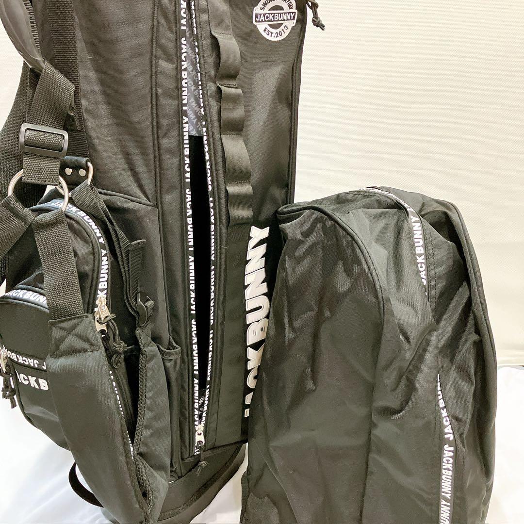 BG421◯ JACK BUNNY ブラック キャディバッグ