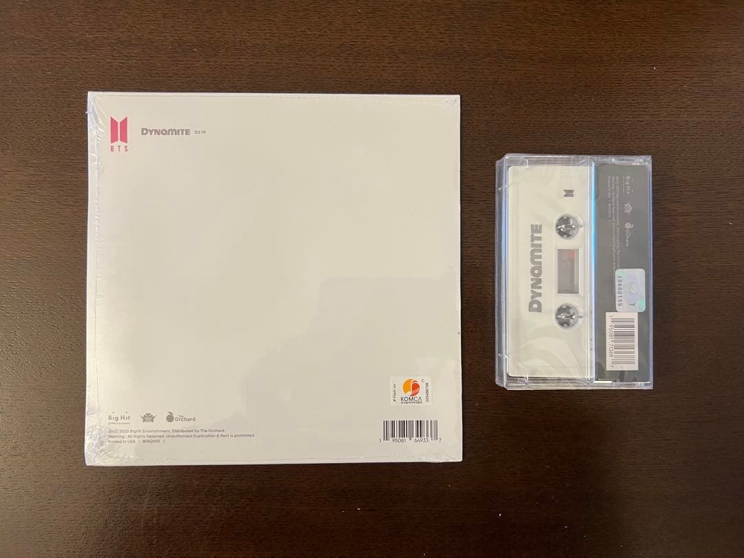 [レア] BTS公式・レコード MOS7 + Dynamite + Butter