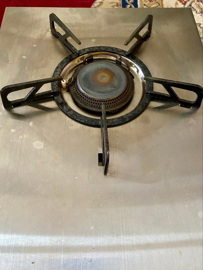 スノーピーク　プレートバーナー＆専用の風防